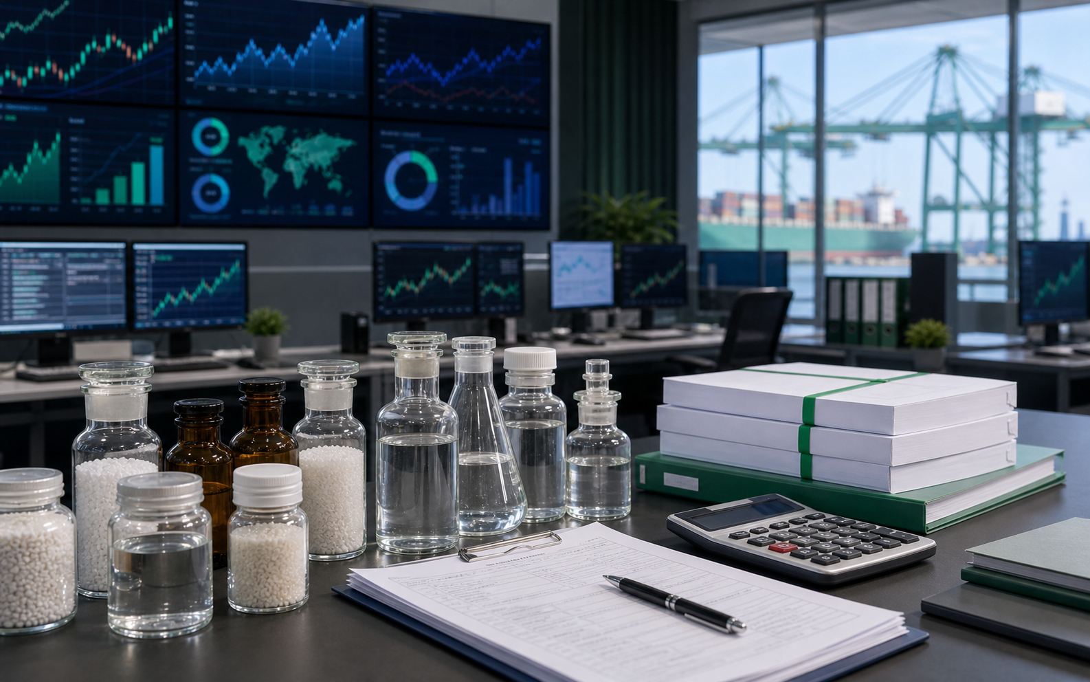 Chemical products and methanol paper trade